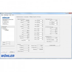 PC-software Wöhler A 550 - CZ